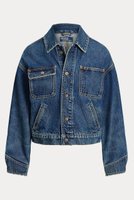 【ラルフローレン/RALPH LAUREN】の【POLO RALPH LAUREN】デニム ダンガリー ジャケット 人気、トレンドファッション・服の通販 founy(ファニー) ファッション Fashion レディースファッション Fashion for Women アウター Coat / Outerwear Collection レディースジャケット・軽アウター Jackets ブルゾンジャケット・スポーティアウター Blouson Jackets ショルダー Shoulder, Shoulder Strap ジャケット Jacket, Outerwear ダンガリー Dungaree, Chambray デニム Denim, Jeans Material ドロップ Drop Shoulder, Dropped Style バランス Balance, Style Balance パッチ Patch, Appliqué フィット Fit, Slim Fit ブルゾン Blouson, Bomber Jacket ポケット Pocket, Pocket Detail メタル Metal, Metal Parts リラックス Relax, Relaxed Fit ヴィンテージ Vintage Style |ID:prp329100004895528