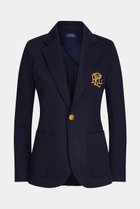 【ラルフローレン/RALPH LAUREN】の【POLO RALPH LAUREN】ダブルニット ジャカード ブレザー 人気、トレンドファッション・服の通販 founy(ファニー) ファッション Fashion レディースファッション Fashion for Women アウター Coat / Outerwear Collection レディースジャケット・軽アウター Jackets ショルダー Shoulder, Shoulder Strap ジャカード／ジャガード Jacquard, Woven Pattern ジャケット Jacket, Outerwear ストレート Straight, Straight Cut ダブル Double, Double-Breasted バランス Balance, Style Balance フィット Fit, Slim Fit エレガント 上品 Elegant 新作・新入荷 New Arrivals / New In thumbnail ネイビー|ID: prp329100004895529 ipo3291000000036598449