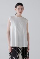 【アドーア/ADORE】のハイゲージコンパクトジャージーノースリーブ 人気、トレンドファッション・服の通販 founy(ファニー) ファッション Fashion レディースファッション Fashion for Women トップス・カットソー Cut & Sew Tops キャミソール&ノースリーブ Camisoles & Sleeveless Tops シャツ・ブラウス・オフィスカジュアル Elegant Blouses & Button-Ups ロングTシャツ・Tシャツ Longline T-Shirts & Tees カットソー・ベーシックTシャツ Cut-and-Sewn Tops / Stretch Tees & Basics キャミソール Camisole, Spaghetti Strap Top スリット Slit, Slit Detail タンク Tank Top, Sleeveless Top ノースリーブ Sleeveless, No-Sleeve エレガント 上品 Elegant thumbnail ホワイト|ID: prp329100004895535 ipo3291000000036598501