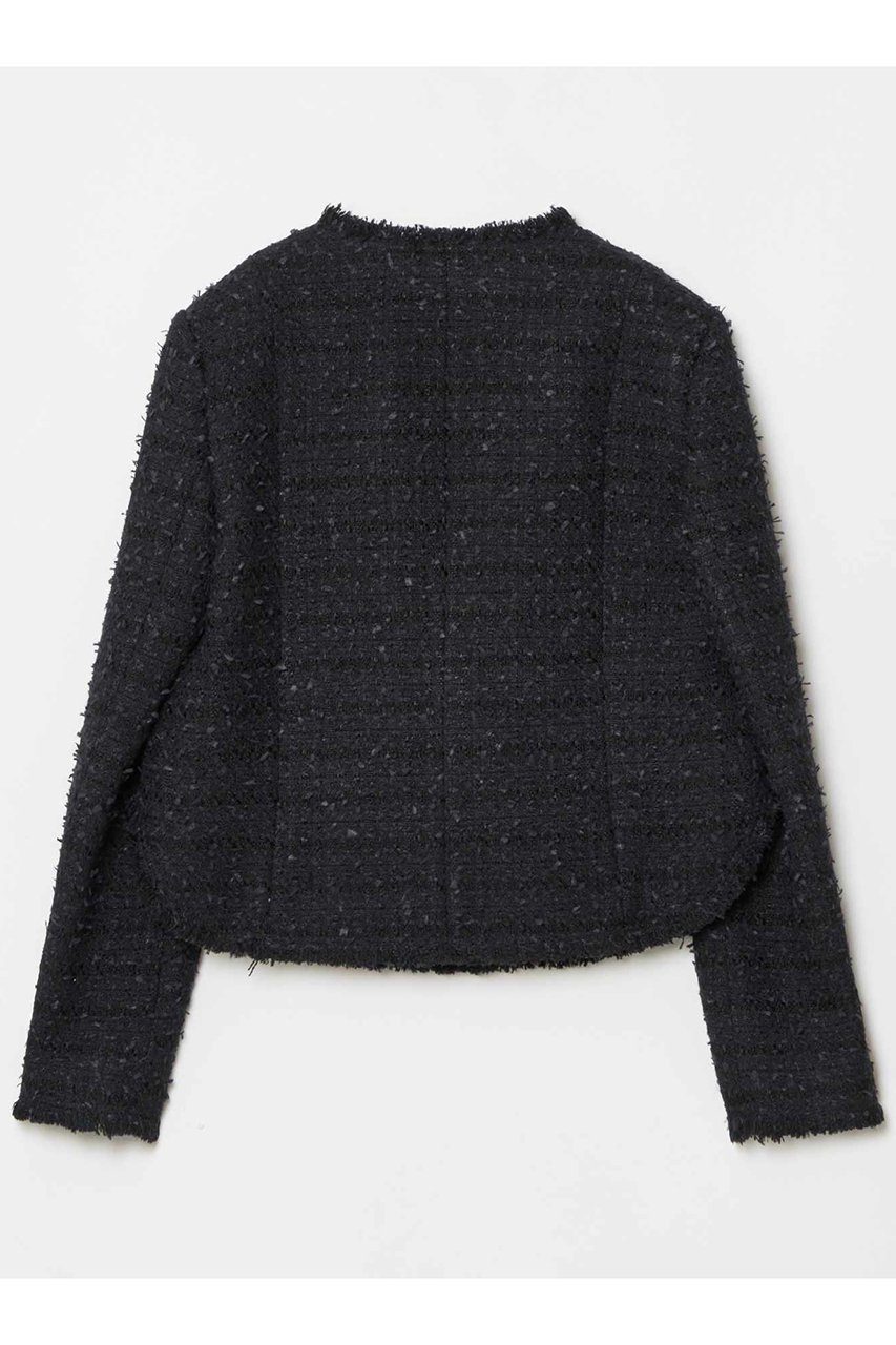 【アルアバイル/allureville】の【LOULOU WILLOUGHBY】ファンシーツイードクルージャケット 大人の最旬トレンドファッション＆コーディネート founy(ファウニー) 　ファッション　Fashion　レディースファッション　Fashion for Women　アウター　Coat / Outerwear Collection　レディースジャケット・軽アウター　Jackets　ジャケット　Jacket, Outerwear　スリット　Slit, Slit Detail　セットアップ　Set-Up, Coordinated Outfit　ツイード／ツィード　Choker, Choker Necklace　ベーシック　Basic, Essential　ラウンド　Round, Round Neck　春　Spring　other-2|ID: prp329100004895553 ipo3291000000037238328