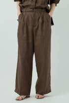 【カオス/Chaos】のカルーラリネンパンツ 人気、トレンドファッション・服の通販 founy(ファニー) ファッション Fashion レディースファッション Fashion for Women パンツ Pants & Trousers シンプル Simple, Minimal センター Center, Center Line タンブラー Tumbler, Travel Mug フラット Flat, Flat Shoes フランス France, French フロント Front, Front Design ポケット Pocket, Pocket Detail リネン Linen, Linen Fabric 夏 Summer thumbnail ショコラ|ID: prp329100004895555 ipo3291000000036598631