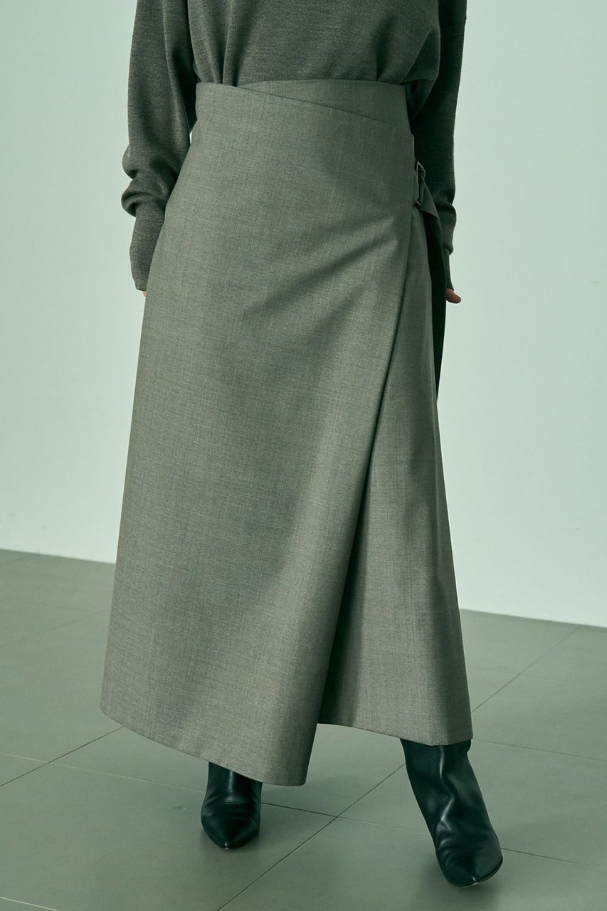 【カオス/Chaos】のSUPERロッタラップスカート 人気、トレンドファッション・服の通販 founy(ファニー) 　ファッション　Fashion　レディースファッション　Fashion for Women　スカート　Skirts　ロングスカート　Long Skirts / Maxi & Midi Skirts　おすすめ　Recommended / Our Picks　イタリア　Italy　セットアップ　Set-Up, Coordinated Outfit　ラップ　Wrap, Wrap Design　ロング　Long, Long-Length　再入荷　Restock / Back in Stock　other-5|ID: prp329100004895560 ipo3291000000036598686