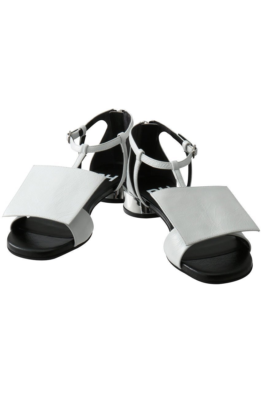 【ピアッカセッテ/ph7+】のスクエアモチーフTストラップサンダル 人気、トレンドファッション・服の通販 founy(ファニー) 　ファッション　Fashion　レディースファッション　Fashion for Women　サンダル　Sandals, Summer Shoes　シンプル　Simple, Minimal　スクエア　Square, Square Shape　ストラップサンダル　Strappy Sandals, Strap Sandals　モチーフ　Motif, Design Theme　ラップ　Wrap, Wrap Design　other-6|ID: prp329100004895564 ipo3291000000036598725