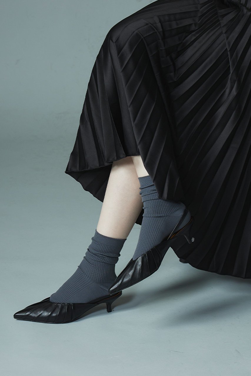 【リュニック エ モア/L'unique et moi】のFleur バックストラップパンプス 大人の最旬トレンドファッション＆コーディネート founy(ファウニー) 　ファッション　Fashion　レディースファッション　Fashion for Women　バッグ　Bags　なめらか　Smooth, Silky Texture　アンクル　Ankle-Length Design　クロップド　Cropped, Short Length　フロント　Front, Front Design　ラップ　Wrap, Wrap Design　other-2|ID: prp329100004895569 ipo3291000000036872837