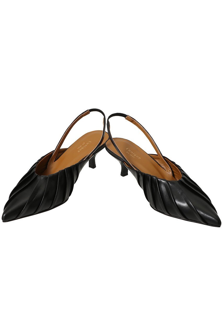 【リュニック エ モア/L'unique et moi】のFleur バックストラップパンプス 大人の最旬トレンドファッション＆コーディネート founy(ファウニー) 　ファッション　Fashion　レディースファッション　Fashion for Women　バッグ　Bags　なめらか　Smooth, Silky Texture　アンクル　Ankle-Length Design　クロップド　Cropped, Short Length　フロント　Front, Front Design　ラップ　Wrap, Wrap Design　other-6|ID: prp329100004895569 ipo3291000000036872844