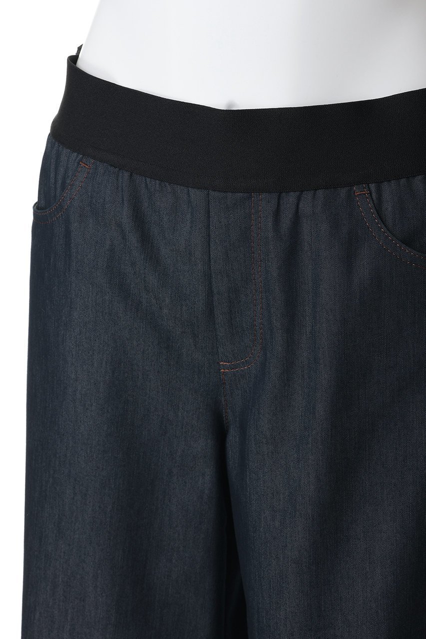 【エムフィル/M Fil】のライトデニム オーバーバギーイージートラウザーズ 人気、トレンドファッション・服の通販 founy(ファニー) 　ファッション　Fashion　レディースファッション　Fashion for Women　パンツ　Pants & Trousers　デニムパンツ・ジーンズ・美脚デニム　Denim Jeans & Pants　デニム　Denim, Jeans Material　バランス　Balance, Style Balance　吸水　Absorbent, Quick-Dry　定番　Standard, Basic Item　other-5|ID: prp329100004895572 ipo3291000000036598786