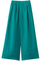 【エムフィル/M Fil】のベルギーリネン フレアーイージートラウザーズ ターコイズ|ID: prp329100004895574 ipo3291000000036894224