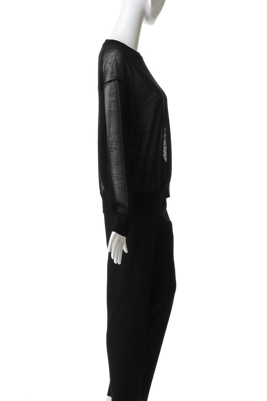 【グラフペーパー/Graphpaper】のCoiled Wool Nylon Oversized Crew Neck Knit 人気、トレンドファッション・服の通販 founy(ファニー) 　ファッション　Fashion　レディースファッション　Fashion for Women　トップス・カットソー　Cut & Sew Tops　ニット　Knit Tops & Sweaters　カジュアルプルオーバー・ニットトップス　Pullovers & Knit Tops / Casual Pullovers　シアー　Sheer, See-Through　ショート　Short, Short Length　バランス　Balance, Style Balance　フレア　Flare, Flared　ワイド　Wide, Wide Fit　other-3|ID: prp329100004895582 ipo3291000000036894444