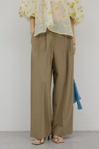 【ガリャルダガランテ/GALLARDAGALANTE】の(手洗い可)梳毛タックワイドパンツ 人気、トレンドファッション・服の通販 founy(ファニー) ファッション Fashion レディースファッション Fashion for Women パンツ Pants & Trousers シンプル Simple, Minimal ダブル Double, Double-Breasted トレンド Trend, Trending Now フィット Fit, Slim Fit thumbnail ベージュ|ID: prp329100004895593 ipo3291000000036598939