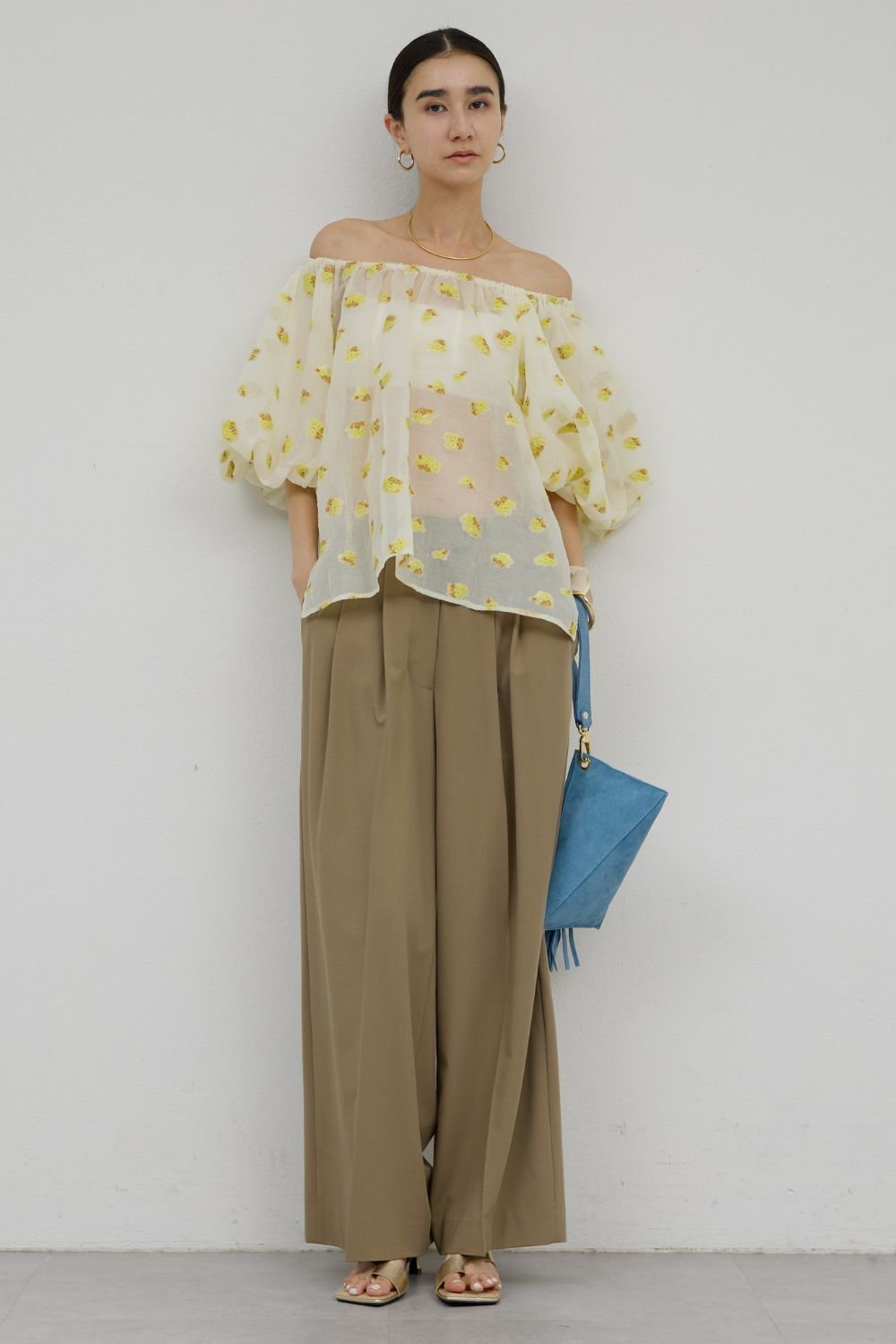 【ガリャルダガランテ/GALLARDAGALANTE】の(手洗い可)梳毛タックワイドパンツ 人気、トレンドファッション・服の通販 founy(ファニー) 　ファッション　Fashion　レディースファッション　Fashion for Women　パンツ　Pants & Trousers　シンプル　Simple, Minimal　ダブル　Double, Double-Breasted　トレンド　Trend, Trending Now　フィット　Fit, Slim Fit　other-2|ID: prp329100004895593 ipo3291000000036598941