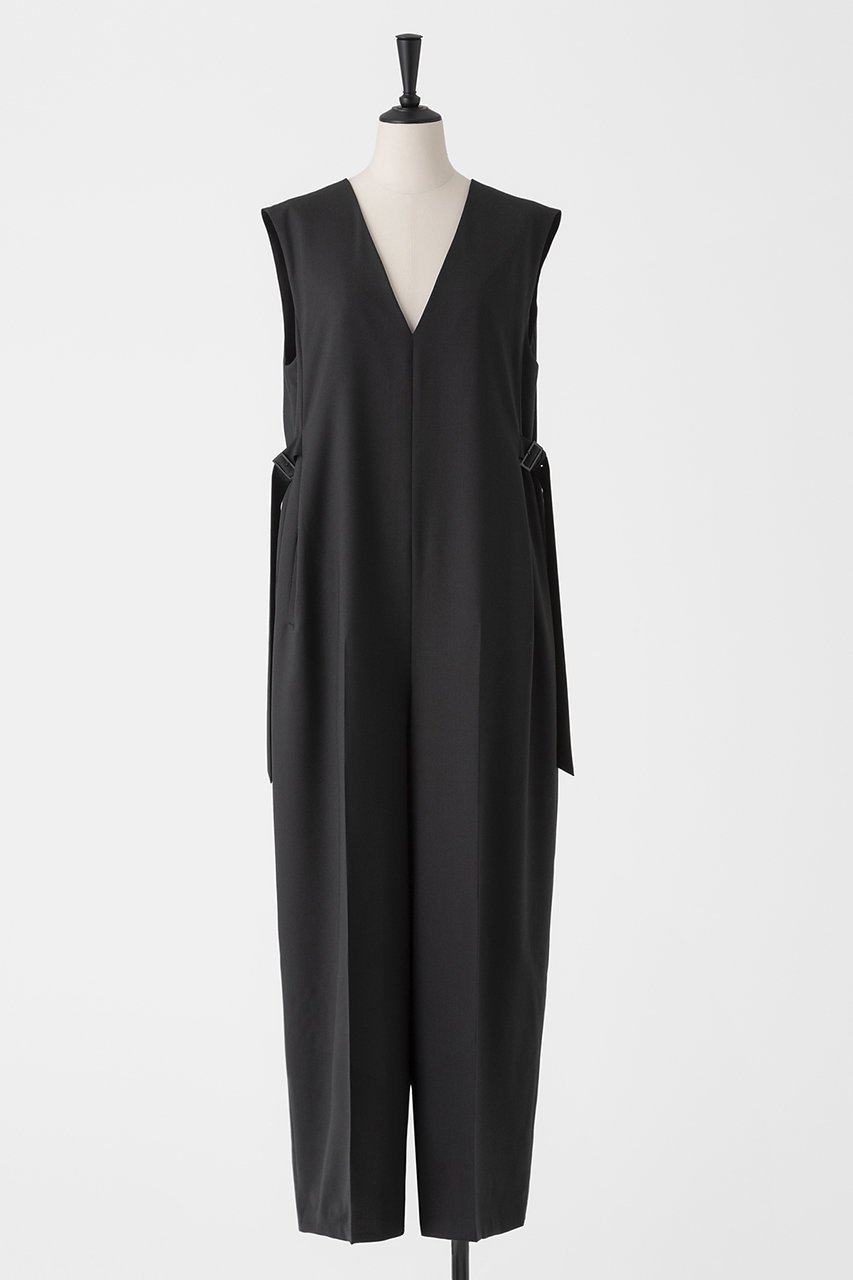 【オーヴィル/EAUVIRE】のサマーウールオールインワン 人気、トレンドファッション・服の通販 founy(ファニー) 　ファッション　Fashion　レディースファッション　Fashion for Women　パンツ　Pants & Trousers　おすすめ　Recommended / Our Picks　サマー　Summer, Summer Style　シンプル　Simple, Minimal　ストレッチ　Stretch, Stretchy Fabric　タンク　Tank Top, Sleeveless Top　フィット　Fit, Slim Fit　夏　Summer　春　Spring　 other-1|ID: prp329100004895596 ipo3291000000036598962