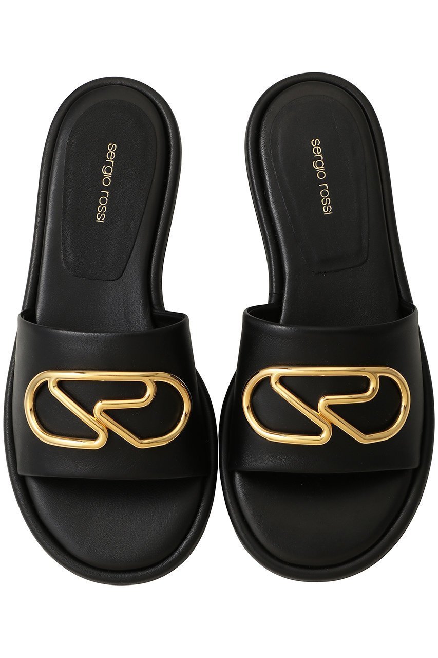 【セルジオ ロッシ/SERGIO ROSSI】のSURGE スライドサンダル 人気、トレンドファッション・服の通販 founy(ファニー) 　ファッション　Fashion　レディースファッション　Fashion for Women　サンダル　Sandals, Summer Shoes　フラット　Flat, Flat Shoes　モチーフ　Motif, Design Theme　ラグジュアリー　Luxury, Elegant　リゾート　Resort, Vacation Style　 other-1|ID: prp329100004895605 ipo3291000000036894830