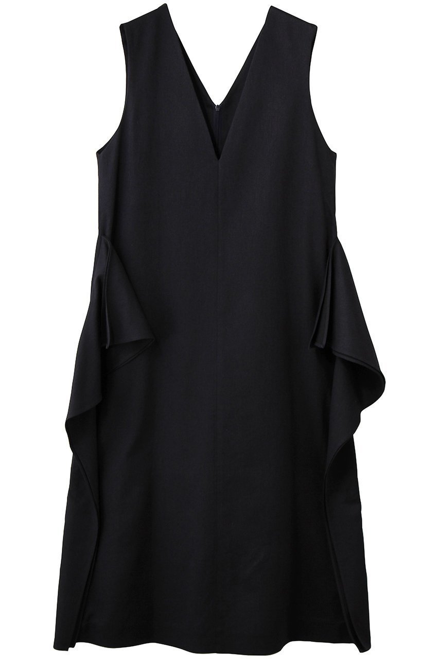 【デパリエ/DEPAREILLE】のヴィスコースリネンジレ インテリア・キッズ・メンズ・レディースファッション・服の通販 founy(ファニー) 　ファッション　Fashion　レディースファッション　Fashion for Women　アウター　Coat / Outerwear Collection　レディースジャケット・軽アウター　Jackets　インナー　Innerwear　エレガント 上品　Elegant　ジャケット　Jacket, Outerwear　デコルテ　Décolleté, Neckline　ベスト　Vest, Waistcoat　ラッフル　Ruffle, Frill　リネン　Linen, Linen Fabric　リュクス　Luxury, Elegant, High-End, Chic　ロング　Long, Long-Length　ネイビー|ID: prp329100004895608 ipo3291000000036895010