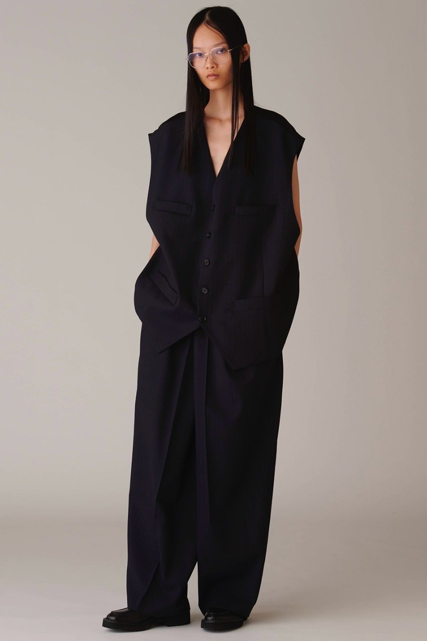 【アンスクリア/INSCRIRE】のウール オーバー サイズ ジレ 人気、トレンドファッション・服の通販 founy(ファニー) ファッション Fashion レディースファッション Fashion for Women アウター Coat / Outerwear Collection レディースジャケット・軽アウター Jackets ジャケット Jacket, Outerwear タートルネック Turtleneck, High Neck ベスト Vest, Waistcoat マニッシュ Mannish, Boyish other-8|ID: prp329100004895635 ipo3291000000036599451