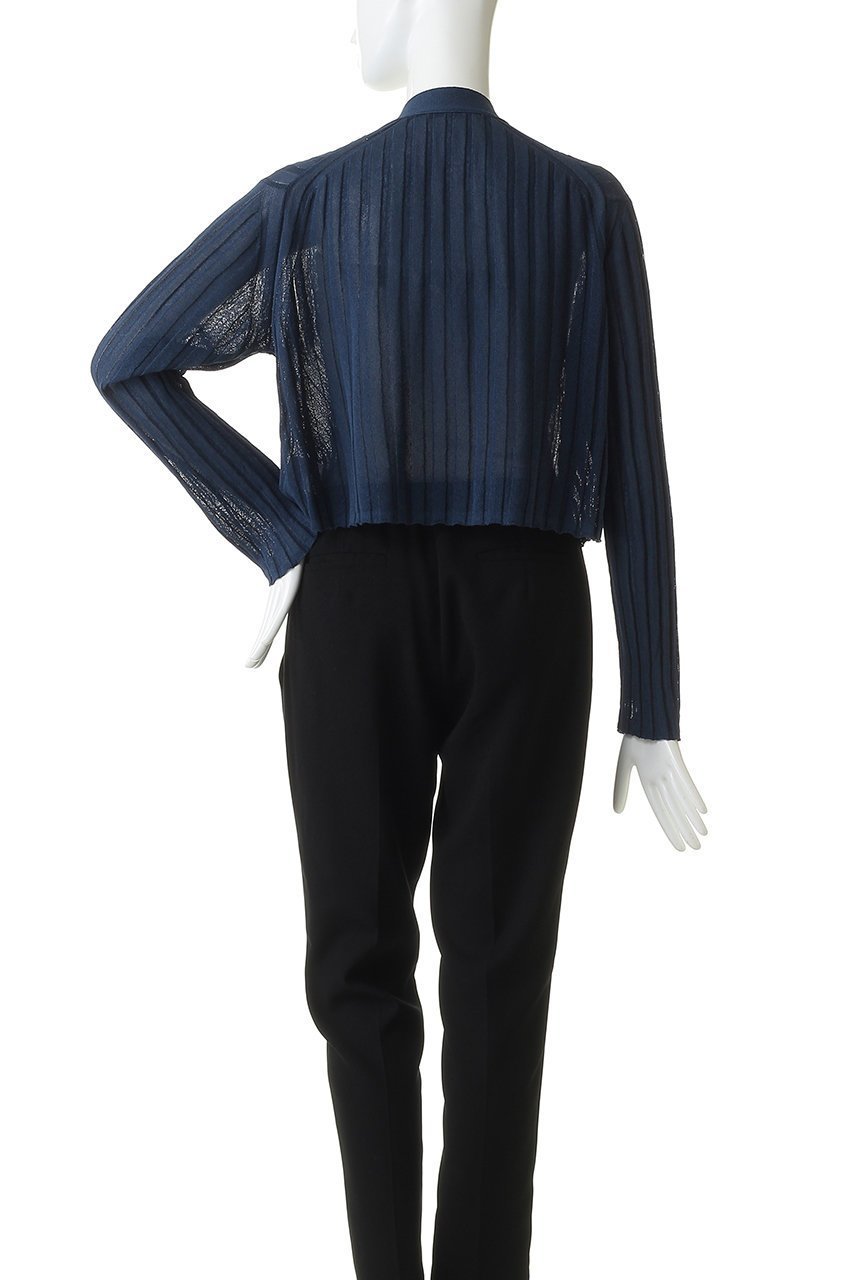 【スローン/SLOANE】の14Gワイドリブ 和紙×ポリエステル ショート丈Vネックカーディガン 人気、トレンドファッション・服の通販 founy(ファニー) ファッション Fashion レディースファッション Fashion for Women トップス・カットソー Cut & Sew Tops ニット Knit Tops & Sweaters カーディガン・羽織り Layered Style Cardigans Vネックトップス V-Neck Tops / V-Cut Neckline Shirts カーディガン Cardigan, Knitwear ショート Short, Short Length トレンド Trend, Trending Now ボトム Bottoms, Lower Wear ワイドリブ Wide Rib, Wide Ribbed Knit 軽量 Lightweight, Ultra Light other-4|ID: prp329100004895640 ipo3291000000036599486