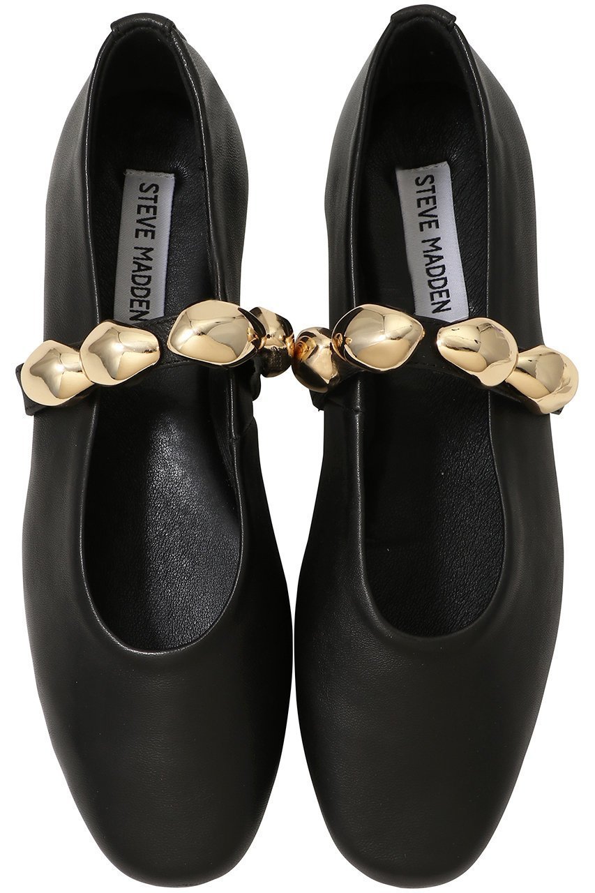 【スティーブマデン/STEVE MADDEN】のPOPPIN ビジューフラットパンプス インテリア・キッズ・メンズ・レディースファッション・服の通販 founy(ファウニー) 　ファッション　Fashion　レディースファッション　Fashion for Women　パーティ　Party, Party Style　フェミニン　Feminine, Girly　フラット　Flat, Flat Shoes　ラップ　Wrap, Wrap Design　エレガント 上品　Elegant　再入荷　Restock / Back in Stock　BLK/LT|ID: prp329100004895643 ipo3291000000036897081