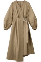 【アルアバイル/allureville】の【LOULOU WILLOUGHBY】バックルベルトカシュクールワンピース ベージュ|ID: prp329100004895652 ipo3291000000036897157