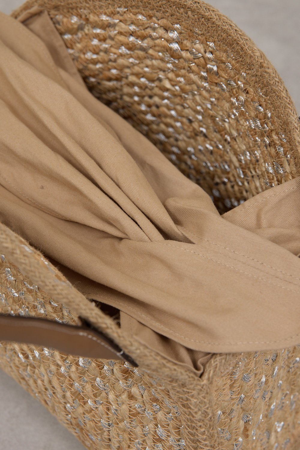 【ガリャルダガランテ/GALLARDAGALANTE】の【Jhuri Shate】ハーフサークルバッグ/L 人気、トレンドファッション・服の通販 founy(ファニー) 　ファッション　Fashion　レディースファッション　Fashion for Women　バッグ　Bags　キャップ&ハット　Hats & Caps　ジュート　Jute, Natural Fiber　ネップ　Nepp, Slub Yarn　ハンド　Hand, Handmade　ポケット　Pocket, Pocket Detail　旅行　Travel　エレガント 上品　Elegant　新作・新入荷　New Arrivals / New In　other-8|ID: prp329100004895656 ipo3291000000036599597