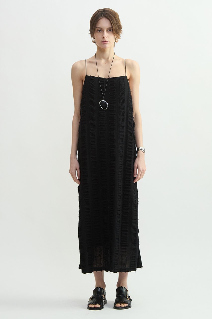 【プレインピープル/PLAIN PEOPLE】のストライプカットJQキャミソールドレス 大人の最旬トレンドファッション＆コーディネート founy(ファウニー) 　ファッション　Fashion　レディースファッション　Fashion for Women　ワンピース　Dresses　フォーマル・パーティードレス・結婚式用ドレス　Elegant & Casual Dresses　チュニック　Tunic Tops & Dresses　おすすめ　Recommended / Our Picks　キャミソール　Camisole, Spaghetti Strap Top　ストライプ　Stripe, Striped Pattern　タンク　Tank Top, Sleeveless Top　チュニック　Tunic, Long Top　ドレス　Dress, One-Piece　ロング　Long, Long-Length　 other-1|ID: prp329100004895661 ipo3291000000037009931