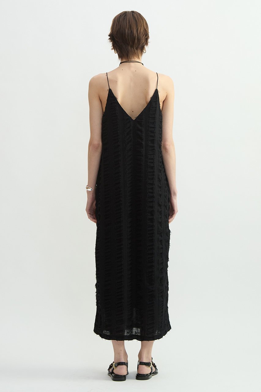 【プレインピープル/PLAIN PEOPLE】のストライプカットJQキャミソールドレス 大人の最旬トレンドファッション＆コーディネート founy(ファウニー) 　ファッション　Fashion　レディースファッション　Fashion for Women　ワンピース　Dresses　フォーマル・パーティードレス・結婚式用ドレス　Elegant & Casual Dresses　チュニック　Tunic Tops & Dresses　おすすめ　Recommended / Our Picks　キャミソール　Camisole, Spaghetti Strap Top　ストライプ　Stripe, Striped Pattern　タンク　Tank Top, Sleeveless Top　チュニック　Tunic, Long Top　ドレス　Dress, One-Piece　ロング　Long, Long-Length　other-3|ID: prp329100004895661 ipo3291000000037009937