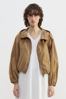 【プレインピープル/PLAIN PEOPLE】のコットンナイロンワッシャーバルーンフーディーブルゾン 大人の最旬トレンドファッション＆コーディネート founy(ファウニー) ファッション Fashion レディースファッション Fashion for Women アウター Coat / Outerwear Collection レディースジャケット・軽アウター Jackets ブルゾンジャケット・スポーティアウター Blouson Jackets シンプル Simple, Minimal ジャケット Jacket, Outerwear タイプライター Typewriter Fabric, Crisp Cotton タンブラー Tumbler, Travel Mug バルーン Balloon, Balloon Silhouette ブルゾン Blouson, Bomber Jacket ワッシャー Washer, Crinkled Finish 旅行 Travel |ID:prp329100004895663