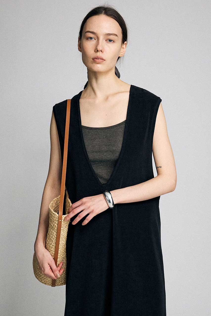 【ブリル/BRILL】のパイルワンピース 大人の最旬トレンドファッション＆コーディネート founy(ファウニー) 　ファッション　Fashion　レディースファッション　Fashion for Women　ワンピース　Dresses　チュニック　Tunic Tops & Dresses　コンパクト　Compact, Small Size　ストレート　Straight, Straight Cut　チュニック　Tunic, Long Top　フェイス　Face, Facial Design　リラックス　Relax, Relaxed Fit　ロング　Long, Long-Length　エレガント 上品　Elegant　再入荷　Restock / Back in Stock　other-6|ID: prp329100004895666 ipo3291000000037239800