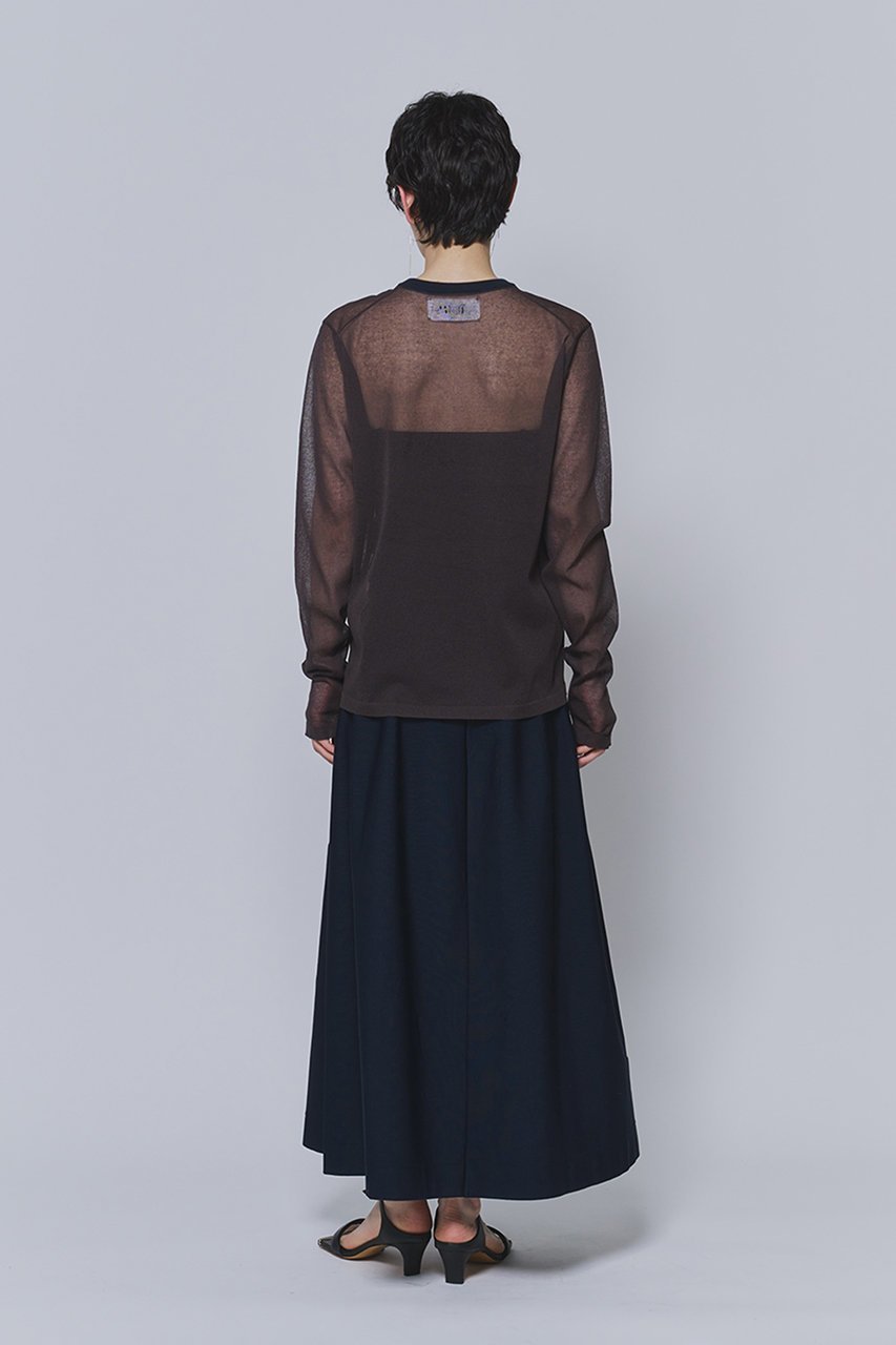 【プルミエ アロンディスモン/1er Arrondissement】の【LOWER】“18G Jersey Gather”スカート 大人の最旬トレンドファッション＆コーディネート founy(ファウニー) 　ファッション　Fashion　レディースファッション　Fashion for Women　スカート　Skirts　ロングスカート　Long Skirts / Maxi & Midi Skirts　エレガント 上品　Elegant　ギャザー　Gathered, Ruffled　シンプル　Simple, Minimal　ドレープ　Drape, Draping Fabric　バランス　Balance, Style Balance　フレア　Flare, Flared　ロング　Long, Long-Length　other-6|ID: prp329100004895672 ipo3291000000036897436