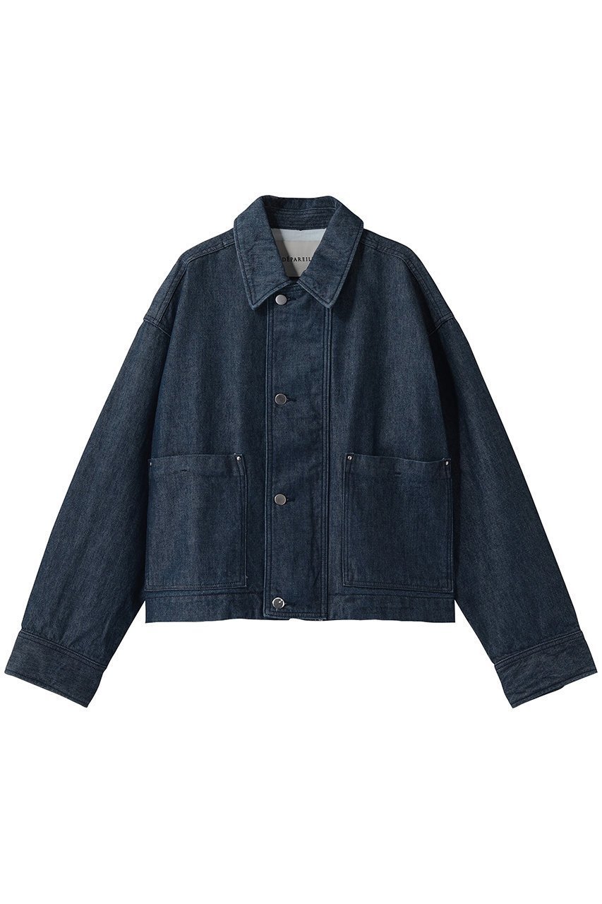 【デパリエ/DEPAREILLE】のデニムブルゾン 大人の最旬トレンドファッション＆コーディネート founy(ファウニー) 　ファッション　Fashion　レディースファッション　Fashion for Women　アウター　Coat / Outerwear Collection　レディースジャケット・軽アウター　Jackets　ブルゾンジャケット・スポーティアウター　Blouson Jackets　おすすめ　Recommended / Our Picks　ジャケット　Jacket, Outerwear　デニム　Denim, Jeans Material　ブルゾン　Blouson, Bomber Jacket　別注　Limited Edition, Custom Order　 other-1|ID: prp329100004895673 ipo3291000000037010322