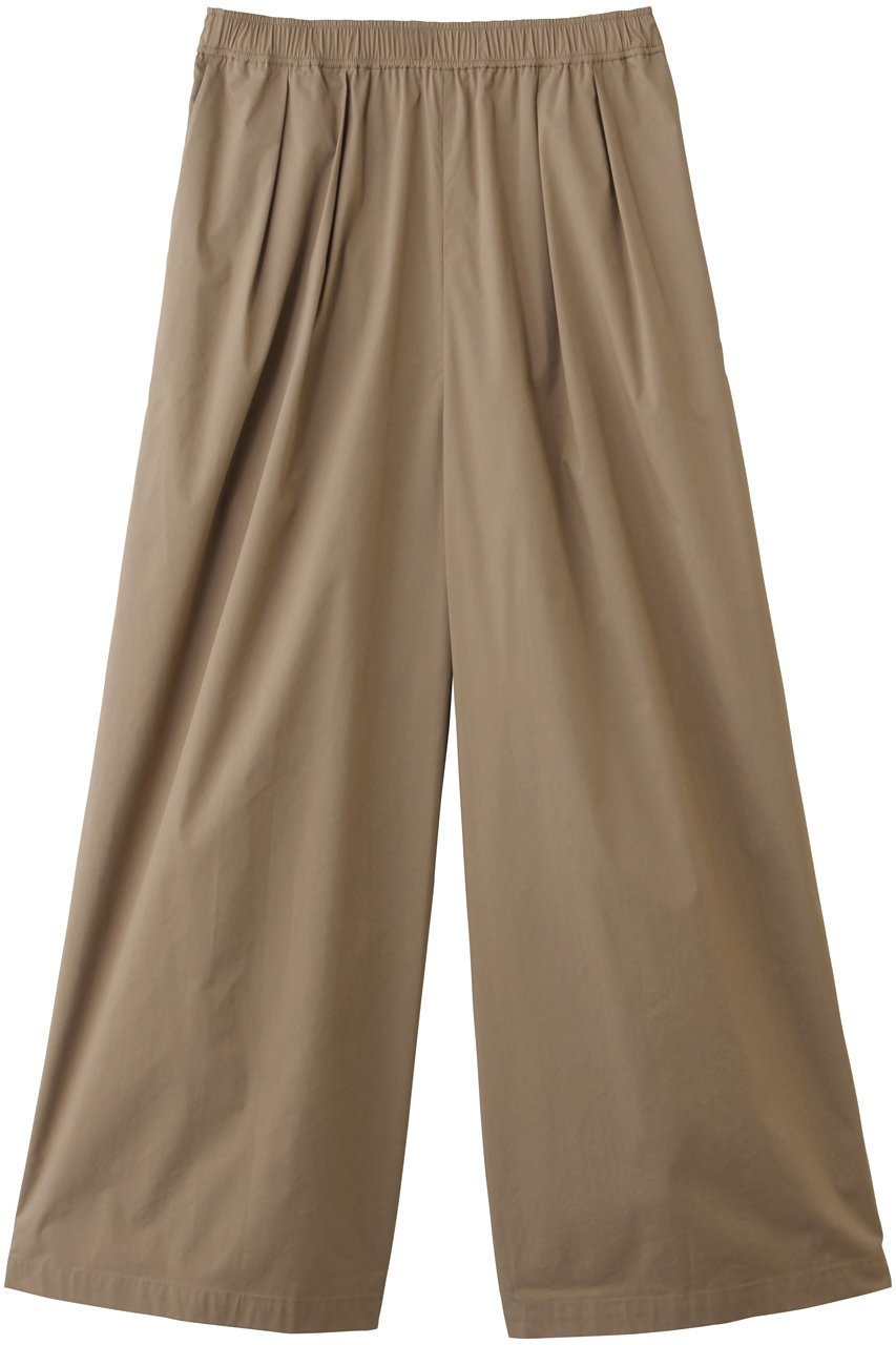 【ティアラ/Tiara】のイージーワイドストレートパンツ インテリア・キッズ・メンズ・レディースファッション・服の通販 founy(ファニー) 　ファッション　Fashion　レディースファッション　Fashion for Women　パンツ　Pants & Trousers　タイプライター　Typewriter Fabric, Crisp Cotton　フィット　Fit, Slim Fit　エレガント 上品　Elegant　ベージュ|ID: prp329100004895675 ipo3291000000036599743