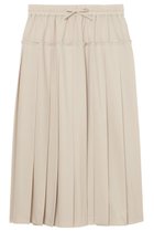 【ミラ ショーン バイ チカ キサダ/mila schon by chika kisada】のウールライク プリーツスカート ベージュ|ID: prp329100004895676 ipo3291000000036599751