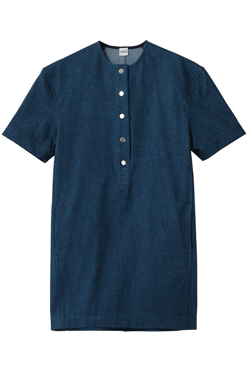 【バウト/BOWTE】のDENIM MINIMUM SHORT DRESS 大人の最旬トレンドファッション＆コーディネート founy(ファウニー) 　ファッション　Fashion　レディースファッション　Fashion for Women　ワンピース　Dresses　フォーマル・パーティードレス・結婚式用ドレス　Elegant & Casual Dresses　チュニック　Tunic Tops & Dresses　ショート　Short, Short Length　シルバー　Silver, Metallic Silver　スタイリッシュ　Stylish, Fashionable　スリーブ　Sleeve, Long Sleeve / Short Sleeve　チュニック　Tunic, Long Top　デニム　Denim, Jeans Material　ドレス　Dress, One-Piece　ハーフ　Half, Half-Length　夏　Summer　春　Spring　S/S・春夏　SS, Spring/Summer, Warm Season　 other-1|ID: prp329100004895680 ipo3291000000037240200