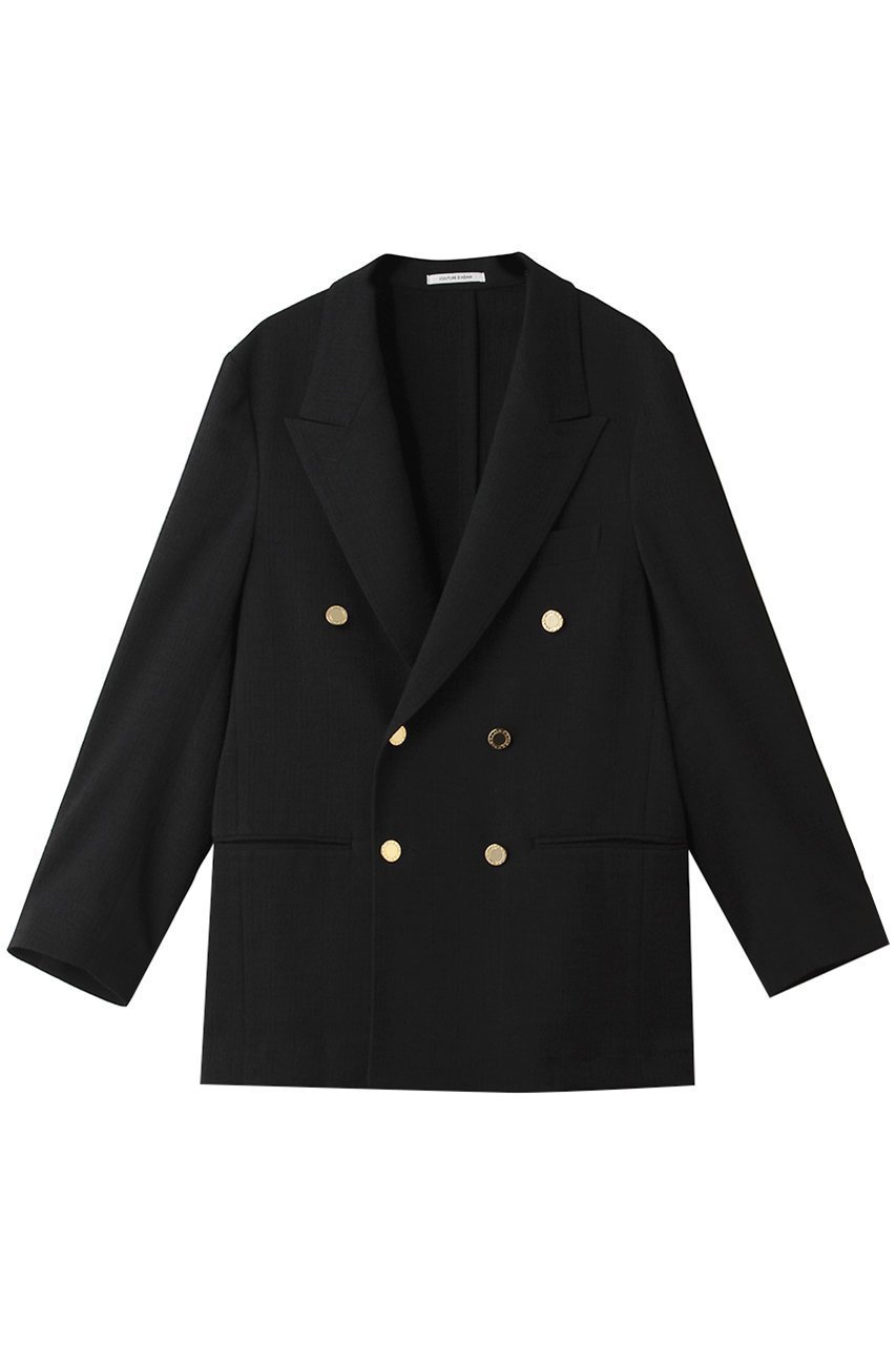 【エリオポール/heliopole】の【COUTURE D ADAM】SUMMER TWEEDダブルジャケット 人気、トレンドファッション・服の通販 founy(ファニー) 　ファッション　Fashion　レディースファッション　Fashion for Women　アウター　Coat / Outerwear Collection　レディースジャケット・軽アウター　Jackets　サマー　Summer, Summer Style　ジャケット　Jacket, Outerwear　スタイリッシュ　Stylish, Fashionable　ダブル　Double, Double-Breasted　ツイード　Twill, Twill Weave　夏　Summer　 other-1|ID: prp329100004895702 ipo3291000000036599999