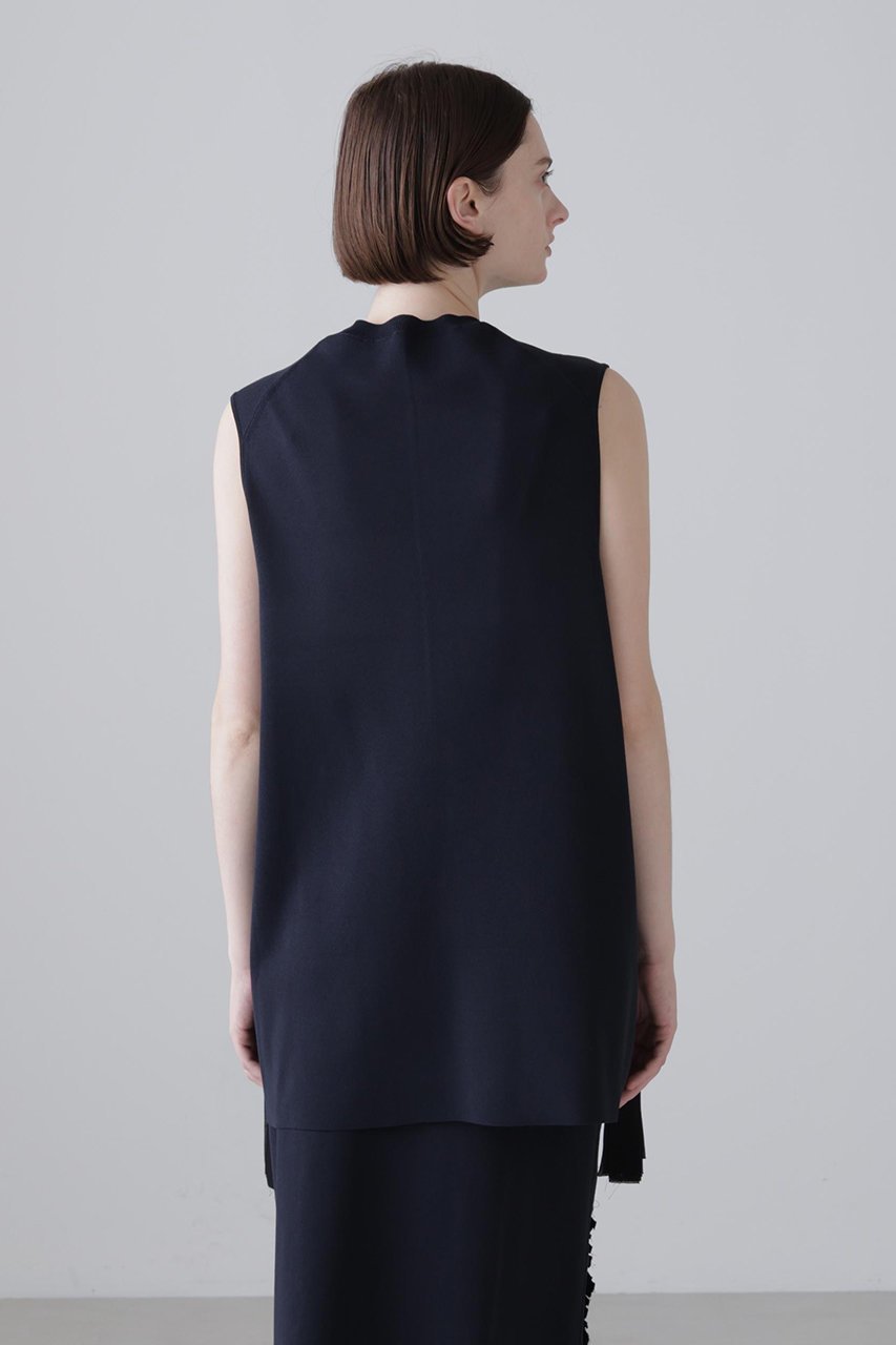 【アドーア/ADORE】のクラフトニット 大人の最旬トレンドファッション＆コーディネート founy(ファウニー) 　ファッション　Fashion　レディースファッション　Fashion for Women　トップス・カットソー　Cut & Sew Tops　ニット　Knit Tops & Sweaters　カジュアルプルオーバー・ニットトップス　Pullovers & Knit Tops / Casual Pullovers　シンプル　Simple, Minimal　スタンダード　Standard, Basic　ノースリーブ　Sleeveless, No-Sleeve　バランス　Balance, Style Balance　フロント　Front, Front Design　モチーフ　Motif, Design Theme　リボン　Ribbon, Bow　other-5|ID: prp329100004895715 ipo3291000000037240850