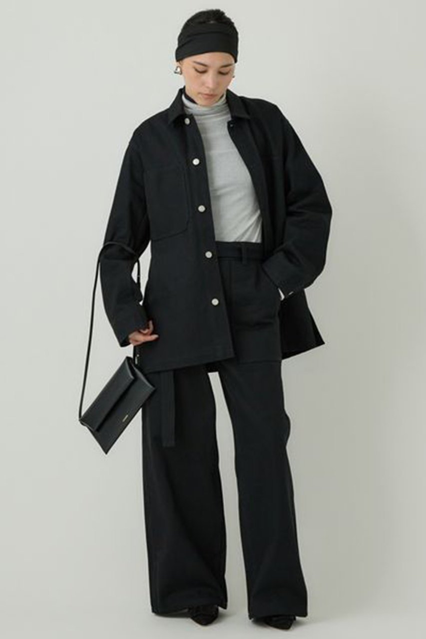 【カオス/Chaos】の【WHY NOT NOW】タホデニムシャツ 人気、トレンドファッション・服の通販 founy(ファニー) 　ファッション　Fashion　レディースファッション　Fashion for Women　トップス・カットソー　Cut & Sew Tops　シャツ・ブラウス・オフィスカジュアル　Elegant Blouses & Button-Ups　ストレート　Straight, Straight Cut　スリーブ　Sleeve, Long Sleeve / Short Sleeve　セットアップ　Set-Up, Coordinated Outfit　デニム　Denim, Jeans Material　モダン　Modern, Contemporary　ロング　Long, Long-Length　ワーク　Workwear, Utility Style　おすすめ　Recommended / Our Picks　other-4|ID: prp329100004895732 ipo3291000000036600449