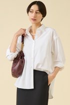 【マルティニーク/martinique】のEssential スタンダードシャツ 人気、トレンドファッション・服の通販 founy(ファニー) ファッション Fashion レディースファッション Fashion for Women トップス・カットソー Cut & Sew Tops シャツ・ブラウス・オフィスカジュアル Elegant Blouses & Button-Ups おすすめ Recommended / Our Picks スタンダード Standard, Basic スリーブ Sleeve, Long Sleeve / Short Sleeve レギュラー Regular, Standard Fit ロング Long, Long-Length 秋 Autumn 羽織 Haori, Light Jacket thumbnail ホワイト|ID: prp329100004895748 ipo3291000000036600629