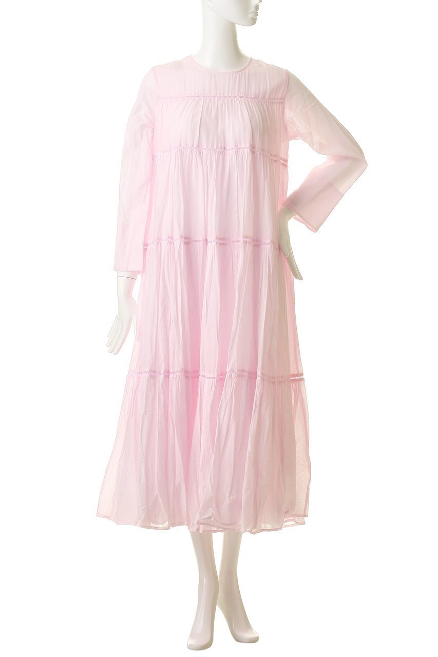 【ヌキテパ/NE QUITTEZ PAS】のCctton Voile ティアード マキシ ドレス 人気、トレンドファッション・服の通販 founy(ファニー) 　ファッション　Fashion　レディースファッション　Fashion for Women　ワンピース　Dresses　フォーマル・パーティードレス・結婚式用ドレス　Elegant & Casual Dresses　チュニック　Tunic Tops & Dresses　おすすめ　Recommended / Our Picks　サンダル　Sandals, Summer Shoes　スニーカー　Sneakers, Trainers　チュニック　Tunic, Long Top　ティアード　Tiered, Tiered Style　ドレス　Dress, One-Piece　フェミニン　Feminine, Girly　マキシ　Maxi, Full Length　ロング　Long, Long-Length　夏　Summer　新作・新入荷　New Arrivals / New In　other-2|ID: prp329100004895779 ipo3291000000036601069