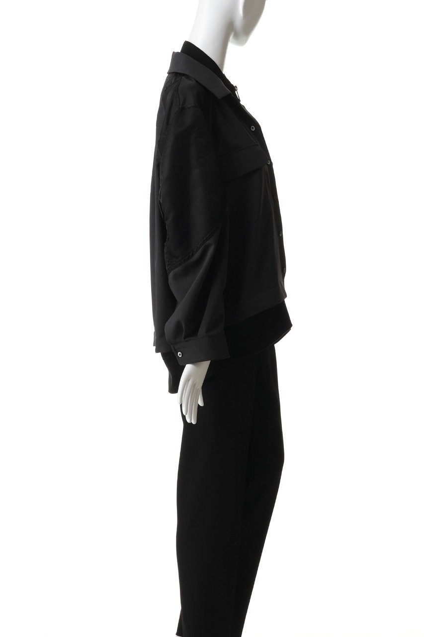【メゾンスペシャル/MAISON SPECIAL】の【UNISEX】レイヤリングMA-1オープンカラーシャツ 大人の最旬トレンドファッション＆コーディネート founy(ファウニー) 　ファッション　Fashion　レディースファッション　Fashion for Women　アウター　Coat / Outerwear Collection　MA-1ジャケット　MA-1 Bomber Jackets / Flight Jackets　トップス・カットソー　Cut & Sew Tops　シャツ・ブラウス・オフィスカジュアル　Elegant Blouses & Button-Ups　ジュエリー　Jewelry　ファッションリング　Fashion Rings　イヤリング・フープ・ドロップタイプ　Hoop, Drop & Clip Earrings　ユニセックス　Unisex, Genderless　スポーツ　Sports, Activewear　スリーブ　Sleeve, Long Sleeve / Short Sleeve　ドッキング　Docking, Mixed Material　ロング　Long, Long-Length　再入荷　Restock / Back in Stock　切替　Switching, Contrast Panel　other-3|ID: prp329100004895780 ipo3291000000036931654