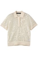 【ミズイロ インド/mizuiro ind】のmesh embroidery polo P/O プルオーバー 人気、トレンドファッション・服の通販 founy(ファニー) ファッション Fashion レディースファッション Fashion for Women トップス・カットソー Cut & Sew Tops シャツ・ブラウス・オフィスカジュアル Elegant Blouses & Button-Ups カジュアルプルオーバー・ニットトップス Pullovers & Knit Tops / Casual Pullovers エンブロイダリー Embroidery Design ショート Short, Short Length シンプル Simple, Minimal スラックス Slacks, Dress Pants スリーブ Sleeve, Long Sleeve / Short Sleeve デニム Denim, Jeans Material メッシュ Mesh, Net Fabric 新作・新入荷 New Arrivals / New In |ID:prp329100004895782