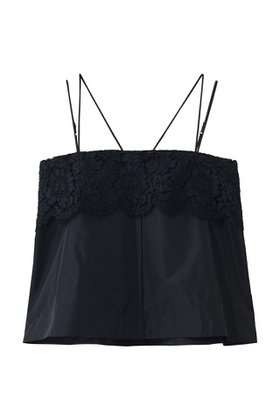 【エブール/ebure】 シルキータフタ フレンチレースキャミソール人気、トレンドファッション・服の通販 founy(ファニー) ファッション Fashion レディースファッション Fashion for Women トップス・カットソー Cut & Sew Tops キャミソール&ノースリーブ Camisoles & Sleeveless Tops シャツ・ブラウス・オフィスカジュアル Elegant Blouses & Button-Ups インナー Innerwear カットソー Cut and Sewn Top キャミソール Camisole, Spaghetti Strap Top ジャケット Jacket, Outerwear タフタ Taffeta, Structured Fabric ノースリーブ Sleeveless, No-Sleeve フォルム Silhouette, Form フランス France, French リボン Ribbon, Bow レース Lace, Lace Fabric 再入荷 Restock / Back in Stock |ID:prp329100004895783