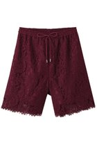 【メゾンスペシャル/MAISON SPECIAL】のLace Shorts/レースハーフパンツ BRD(ボルドー)|ID: prp329100004895795 ipo3291000000036601362