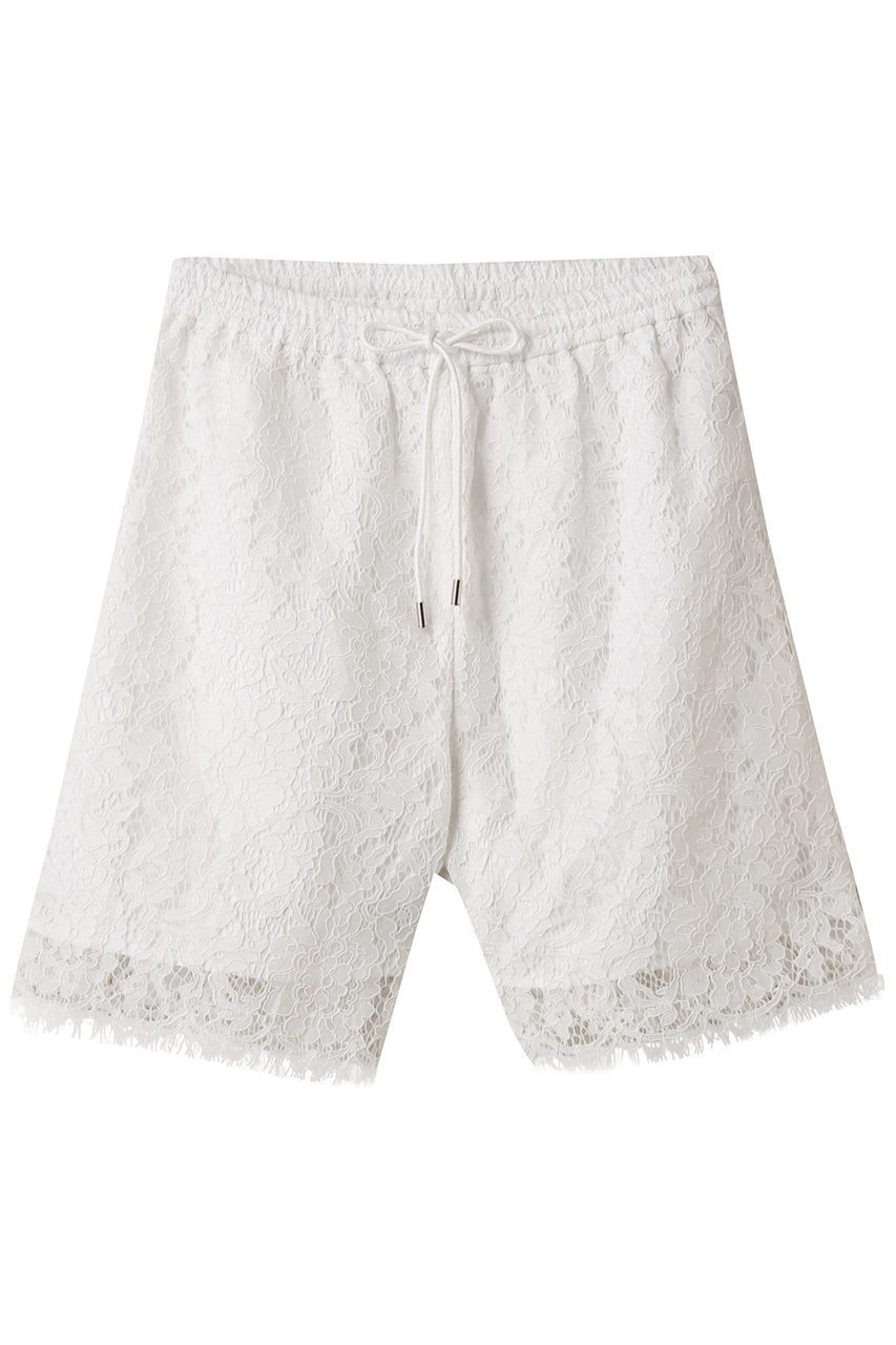 【メゾンスペシャル/MAISON SPECIAL】のLace Shorts/レースハーフパンツ インテリア・キッズ・メンズ・レディースファッション・服の通販 founy(ファウニー) 　ファッション　Fashion　レディースファッション　Fashion for Women　パンツ　Pants & Trousers　ショートパンツ・ハーフパンツ　High-Waisted & Relaxed Shorts　インナー　Innerwear　今季　This Season, Current Season　ショート　Short, Short Length　ミュール　Mule, Backless Shoes　レース　Lace, Lace Fabric　再入荷　Restock / Back in Stock　おすすめ　Recommended / Our Picks　夏　Summer　エレガント 上品　Elegant　WHT(ホワイト)|ID: prp329100004895795 ipo3291000000036601364