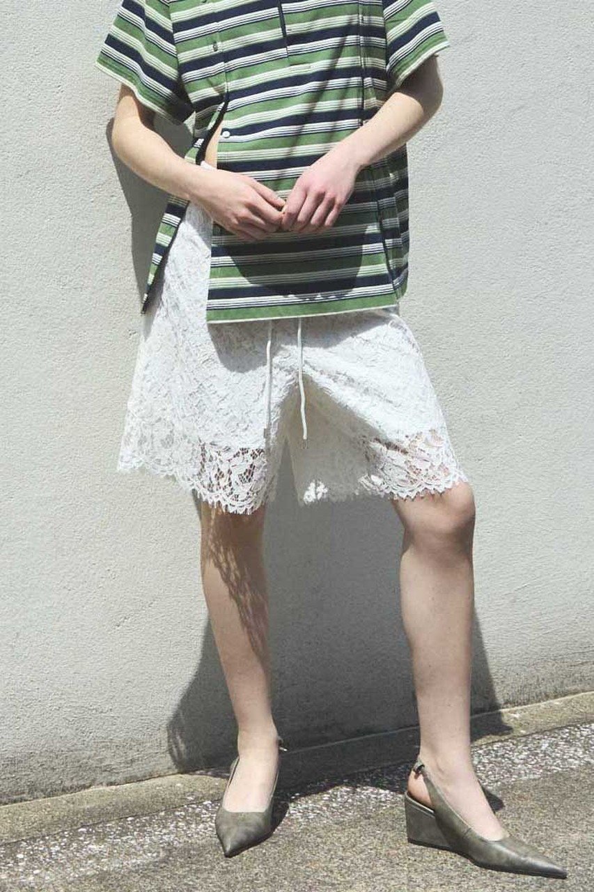 【メゾンスペシャル/MAISON SPECIAL】のLace Shorts/レースハーフパンツ 大人の最旬トレンドファッション＆コーディネート founy(ファウニー) 　ファッション　Fashion　レディースファッション　Fashion for Women　パンツ　Pants & Trousers　ショートパンツ・ハーフパンツ　High-Waisted & Relaxed Shorts　インナー　Innerwear　今季　This Season, Current Season　ショート　Short, Short Length　ミュール　Mule, Backless Shoes　レース　Lace, Lace Fabric　再入荷　Restock / Back in Stock　おすすめ　Recommended / Our Picks　夏　Summer　エレガント 上品　Elegant　other-8|ID: prp329100004895795 ipo3291000000036729532