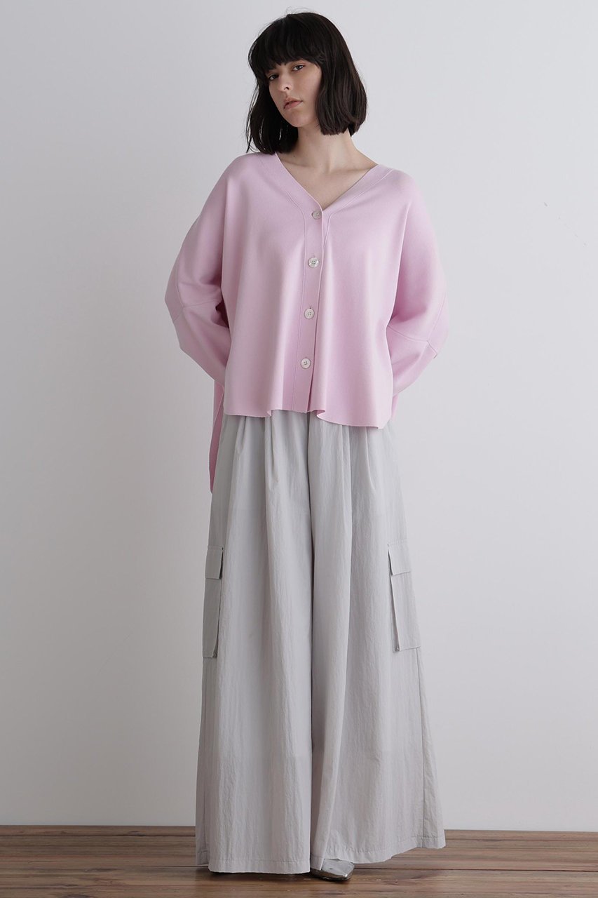 【ル フィル/LE PHIL】のオーバーサイズラウンドヘムカーデ 人気、トレンドファッション・服の通販 founy(ファニー) 　ファッション　Fashion　レディースファッション　Fashion for Women　トップス・カットソー　Cut & Sew Tops　ニット　Knit Tops & Sweaters　カーディガン・羽織り　Layered Style Cardigans　カーディガン　Cardigan, Knitwear　サークル　Circle, Round Design　シンプル　Simple, Minimal　スタンダード　Standard, Basic　フォルム　Silhouette, Form　ポンチョ　Poncho, Cape Style　other-3|ID: prp329100004895799 ipo3291000000036643437