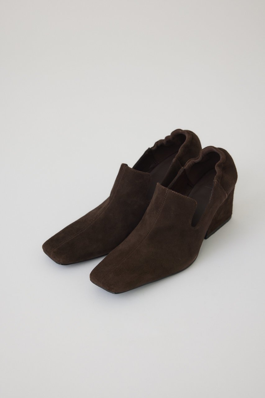 【リムアーク/RIM.ARK】のSuede square toe heel/パンプス インテリア・キッズ・メンズ・レディースファッション・服の通販 founy(ファウニー) 　ファッション　Fashion　レディースファッション　Fashion for Women　トレンド　Trend, Trending Now　ブラウン|ID: prp329100004895803 ipo3291000000036601490