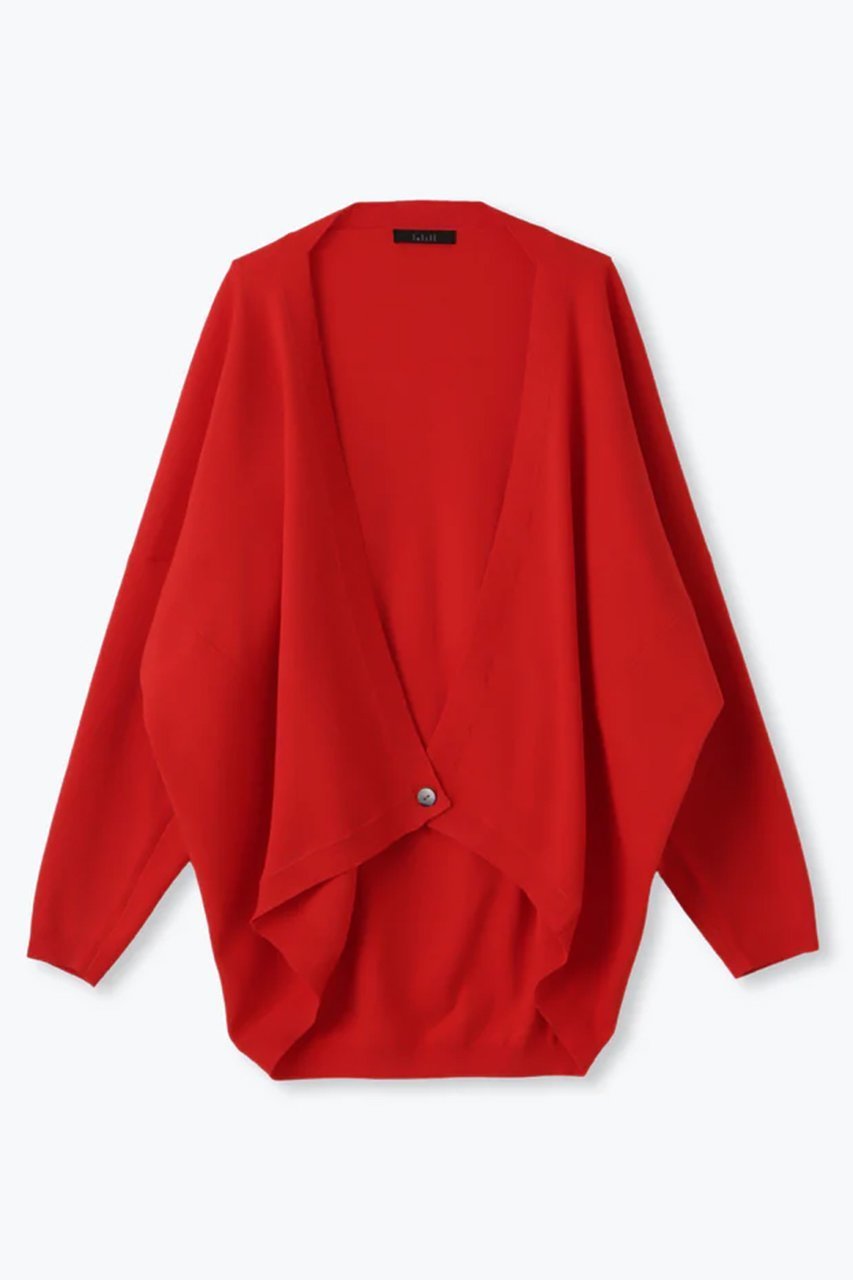 【レリル/lelill】の直営店限定色ハイテクボレロ インテリア・キッズ・メンズ・レディースファッション・服の通販 founy(ファウニー) 　ファッション　Fashion　レディースファッション　Fashion for Women　トップス・カットソー　Cut & Sew Tops　ニット　Knit Tops & Sweaters　カーディガン・羽織り　Layered Style Cardigans　カーディガン　Cardigan, Knitwear　コンパクト　Compact, Small Size　パターン　Pattern, Design Print　ボレロ　Bolero, Short Cardigan　リブニット　Rib Knit, Ribbed Knit　洗える　Machine Washable　オレンジ|ID: prp329100004895807 ipo3291000000036601577