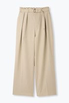 【レリル/lelill】の【日本製】ベルテッドワイドPT 人気、トレンドファッション・服の通販 founy(ファニー) ファッション Fashion レディースファッション Fashion for Women パンツ Pants & Trousers ワイド Wide, Wide Fit 夏 Summer 日本製 Made In Japan thumbnail グレージュ|ID: prp329100004895808 ipo3291000000036601588