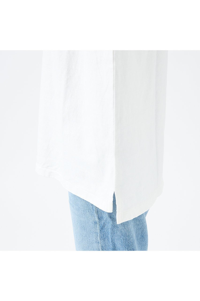 【デザイン ワークス/DESIGN WORKS】の【REMI ELIEF】16/-天竺 GOOTプリントTシャツ 人気、トレンドファッション・服の通販 founy(ファニー) 　ファッション　Fashion　レディースファッション　Fashion for Women　トップス・カットソー　Cut & Sew Tops　シャツ・ブラウス・オフィスカジュアル　Elegant Blouses & Button-Ups　ロングTシャツ・Tシャツ　Longline T-Shirts & Tees　カットソー・ベーシックTシャツ　Cut-and-Sewn Tops / Stretch Tees & Basics　インナー　Innerwear　ショート　Short, Short Length　シンプル　Simple, Minimal　ジャケット　Jacket, Outerwear　スリット　Slit, Slit Detail　スリーブ　Sleeve, Long Sleeve / Short Sleeve　プリント　Print, Printed Pattern　人気　Popular, Best Seller　other-8|ID: prp329100004895809 ipo3291000000036601615