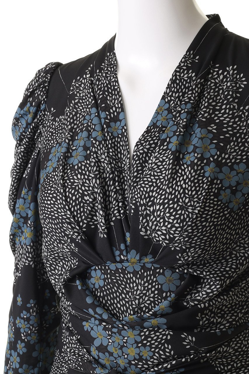 【コルコバード/CORCOVADO】のジャージープリントカシュクールドレス 人気、トレンドファッション・服の通販 founy(ファニー) ファッション Fashion レディースファッション Fashion for Women ワンピース Dresses フォーマル・パーティードレス・結婚式用ドレス Elegant & Casual Dresses チュニック Tunic Tops & Dresses チュニック Tunic, Long Top ドレス Dress, One-Piece パーティ Party, Party Style フィット Fit, Slim Fit フレア Flare, Flared プリント Print, Printed Pattern リボン Ribbon, Bow 旅行 Travel other-5|ID: prp329100004895811 ipo3291000000036601637