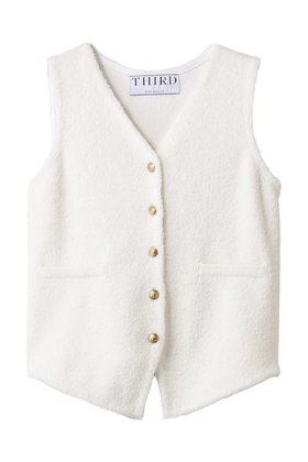 【サードマガジン/THIRD MAGAZINE】 パイルジレ人気、トレンドファッション・服の通販 founy(ファニー) ファッション Fashion レディースファッション Fashion for Women アウター Coat / Outerwear Collection レディースジャケット・軽アウター Jackets コンパクト Compact, Small Size ジャケット Jacket, Outerwear ベスト Vest, Waistcoat ヴィンテージ Vintage Style エレガント 上品 Elegant 夏 Summer 春 Spring S/S・春夏 SS, Spring/Summer, Warm Season |ID:prp329100004895815