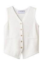 【サードマガジン/THIRD MAGAZINE】のパイルジレ オフホワイト|ID: prp329100004895815 ipo3291000000036906410